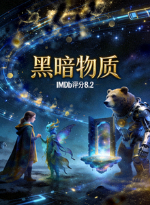 高分剧集《黑暗物质》海报 - IMDb评分8.2，科幻奇幻